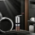 thumbnail image 4 of B Portable Manual Coffee Grinder Stainless Steel With Ceramic Burr 8 Adjustable Settings For Home Use Travel Includes Glass Powder Jar, 4 of 6