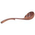 thumbnail image 4 of Natural Spoon, Wooden Ladle  Wood Porridge Spoon Tableware Catering Kitchen Tool For Home Kids, 4 of 8