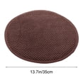 thumbnail image 3 of Coussin Rond Épaissi pour Balcon Chambre Chaise Coussin, 3 of 4