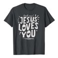 thumbnail image 1 of T-Shirt Tendance pour Femmes, Décontracté, Imprimé, Col Rond, Manches Courtes, pour le Quotidien, Hauts Tendance pour Femmes, 1 of 3