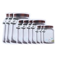 thumbnail image 2 of FLAMEEN Zip Lock Bags Sealing Zipper Bag Food Saver Storage Bags Snacks Parties For Food Picnics Nuts, 2 of 8