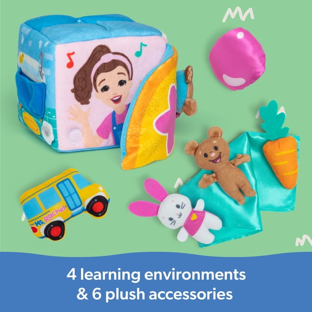 Ms. Rachel Official Surprise Plush Learning Box for Ages 0-2+
