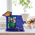 thumbnail image 2 of pdqouc Graduation Photo Frame 6.5x7.9 inch Photo Frame Desktop Graduation Photo Frame Display Photo Suitable for Home Room Decoration Suitable for Friends Family Graduates As Souvenirs, 2 of 9