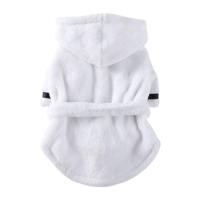 Peignoir pour Animaux de Compagnie Confortable Serviette de Bain pour Chien Vêtements de Bain pour Chien Robe pour Chien Vêtements pour Animaux