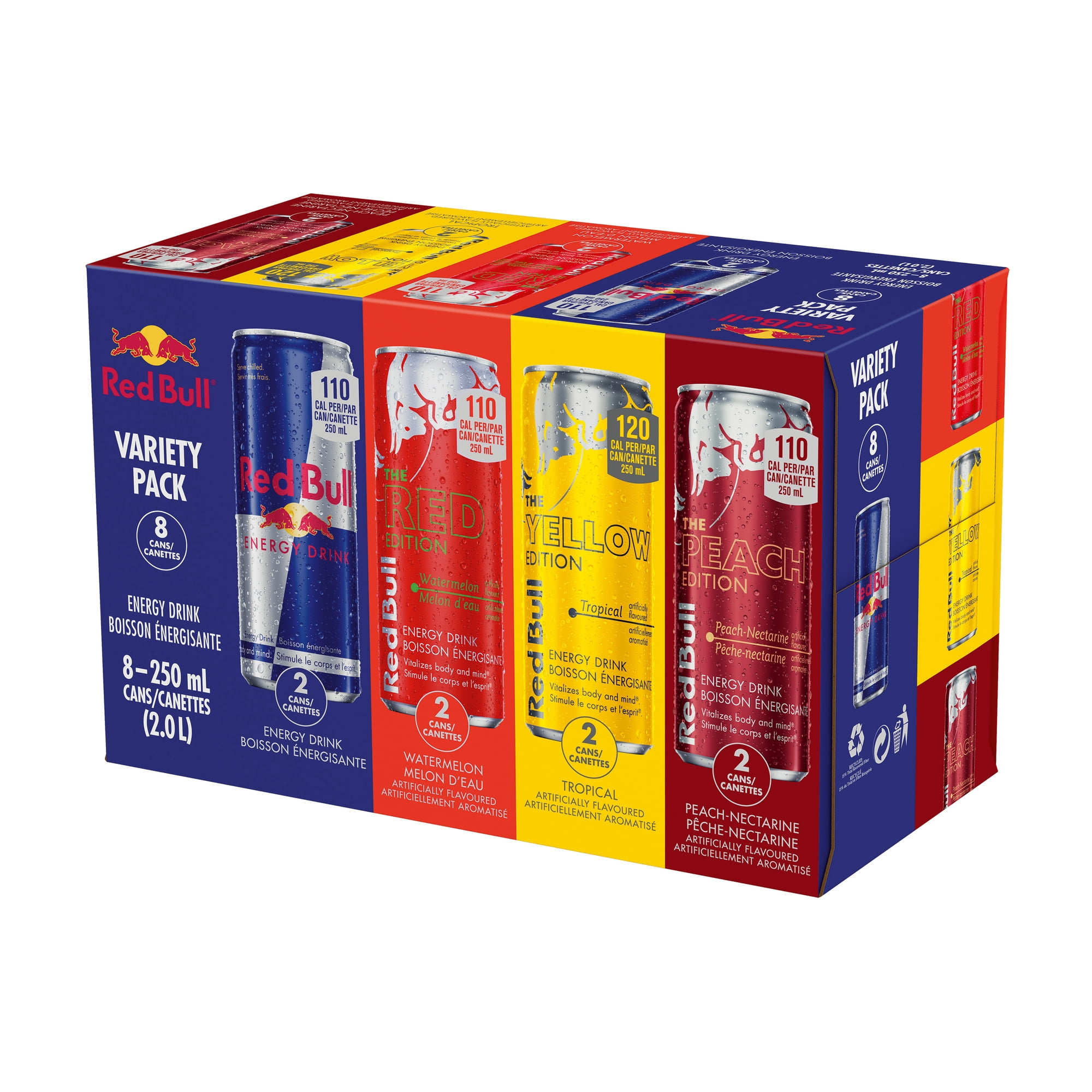 Red Bull Energy Drink, Variety Pack 8x250ml - Walmart.ca