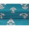 thumbnail image 5 of oneOone Velvet Sky Blue Fabric Block Craft Projects Decor Fabric Printed By The Yard 58 Inch Wide-LW, 5 of 5