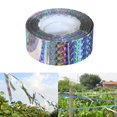 thumbnail image 1 of Bird Deterrent Tape Ribbon Reflective Flashing Bird Scare Tape for Goose Pigeon 50m, 1 of 8