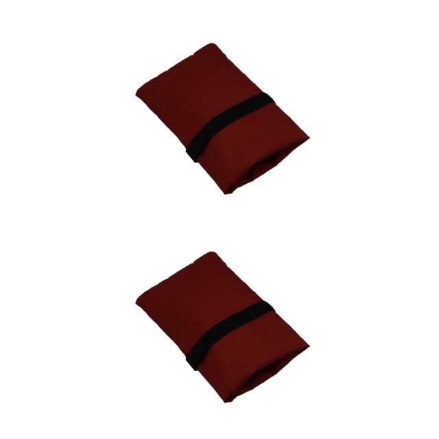 Maytalsory Housses Extérieures Imperméables Sans Givre en Polyester pour l'Hiver Compatibilité Universelle Facile Rouille Rouge 2ensemble