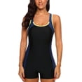 thumbnail image 1 of Charmo Maillots de Bain une Pièce pour Femmes, Shorty, Maillot de Sport, 1 of 7