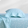 thumbnail image 2 of Bare Home Flannel Sheet Set - 100% Cotton - Deep Pocket - Twin, Snowdrift, 3-Pieces, 2 of 6