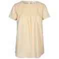 thumbnail image 1 of Trespass Womens Floaty Smock Shirred Gingham Top Keyhole Back Fastening Candice, 1 of 2