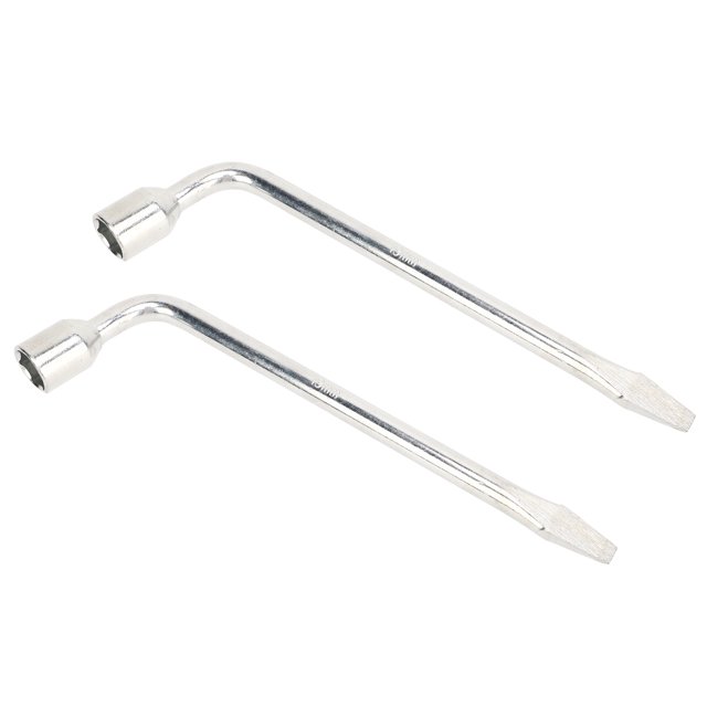 Tire Lug Wrench, Easy Grasp L Shaped Hexagonal Car Wheel Nut Wrench For Vehicle Maintenance