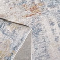 thumbnail image 3 of Tapis tissé crème et bleu Venita, 3 of 7