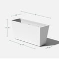 thumbnail image 2 of Veradek Pure Series Midori Planter, 2 of 8