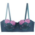 thumbnail image 1 of Women‘s Sexy Embroidered Support Bra  Oversized Adjustable Bra   French Style, 1 of 3