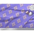 thumbnail image 2 of Soimoi Cotton Cambric Fabric Floral Block Print Sewing Fabric Yard 42 Inch Wide, 2 of 5