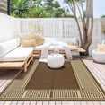thumbnail image 2 of Gaderth Outdoor Rug 9x18 Waterproof Patio Rug, Reversible Plastic Straw Outdoor Carpet, Foldable Portable RV Camping Mat for Porch Balcony Deck Front Door Beach Picnic Camper, 2 of 9