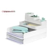 thumbnail image 4 of Stylo + Gear bureau boîte de rangement blanc, 4 of 4