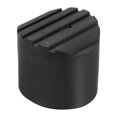 thumbnail image 1 of Unique Bargains 2.5'/64mm Ladder Non Slip Feet for Telescopic Folding Extension Ladder Protection, Black, 1 Pack, 1 of 5