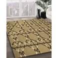 thumbnail image 3 of Ahgly Company Tapis Rectangulaire Lavable en Machine Rouge Brun, 6 Pieds x 9 Pieds, 3 of 7