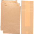 thumbnail image 4 of Hongkaii 20 Pcs Sacs en Papier Kraft Lavables Sacs de Rangement Réutilisables pour Aliments Collations Épicerie et Production Sacs en Papier Résistants à l'Huile et à l'Eau pour Organisation AZ725-1998, 4 of 9