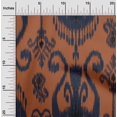 thumbnail image 1 of oneOone Viscose Chiffon Fabric Ethnic Ikat Print Sewing Fabric BTY 42 Inch Wide, 1 of 4