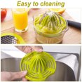 thumbnail image 3 of Presse-agrumes, Presse-Fruits Multifonction Presse à Lime, avec Contenant 400 ml, Mécanisme de Filtration en Plastique Anti-Goutte, 3 of 9