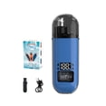 thumbnail image 1 of Bunblic Nose Hair Trimmer Rechargeable with Brush Grooming Easy Cleaning Professional Portable Nose Hair Shaver for Nose Hair Remover Blue With Display, 1 of 8