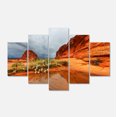 thumbnail image 2 of Clear Lake Vermillion Cliffs - Oversized Landscape Canvas Art, 2 of 3