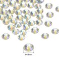 thumbnail image 2 of Uxcell Hotfix Rhinestones Flatback Crystal Glass Gems for Craft Clothes DIY Decoration Bright Light Yellow 4.8mm, 2 of 5