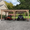 thumbnail image 4 of Backyard Discovery 20' X 9.5' Arcadia Slope Roof Gazebo, 4 of 9