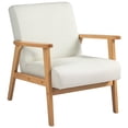 thumbnail image 1 of HOMCOM Fauteuil d'Appoint Moderne Mi-Siècle pour Salon Chambre, 1 of 10