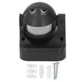 thumbnail image 1 of Motion Sensor Detector Switch, Infrared Motion Sensor Energy Saving Waterproof  For School For Toilet Black, 1 of 8