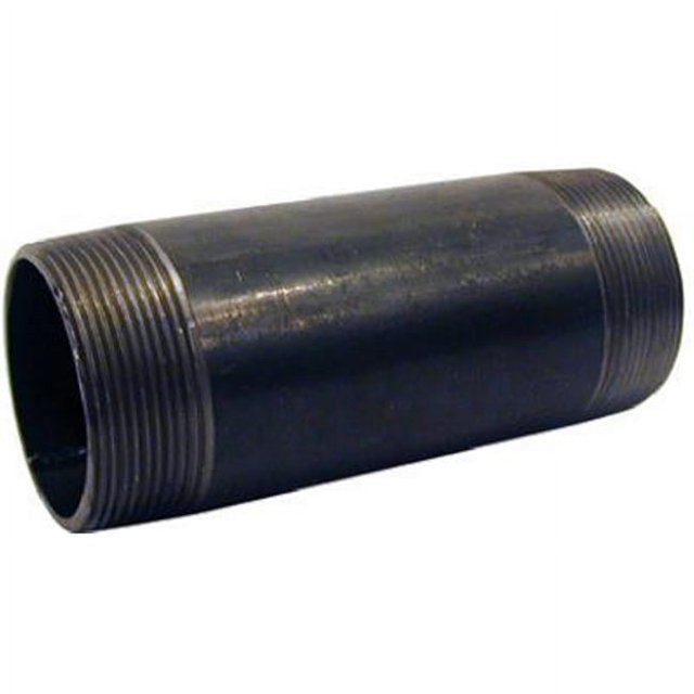 Black Pipe Nipple, 1 x 2-In. -585-020HN