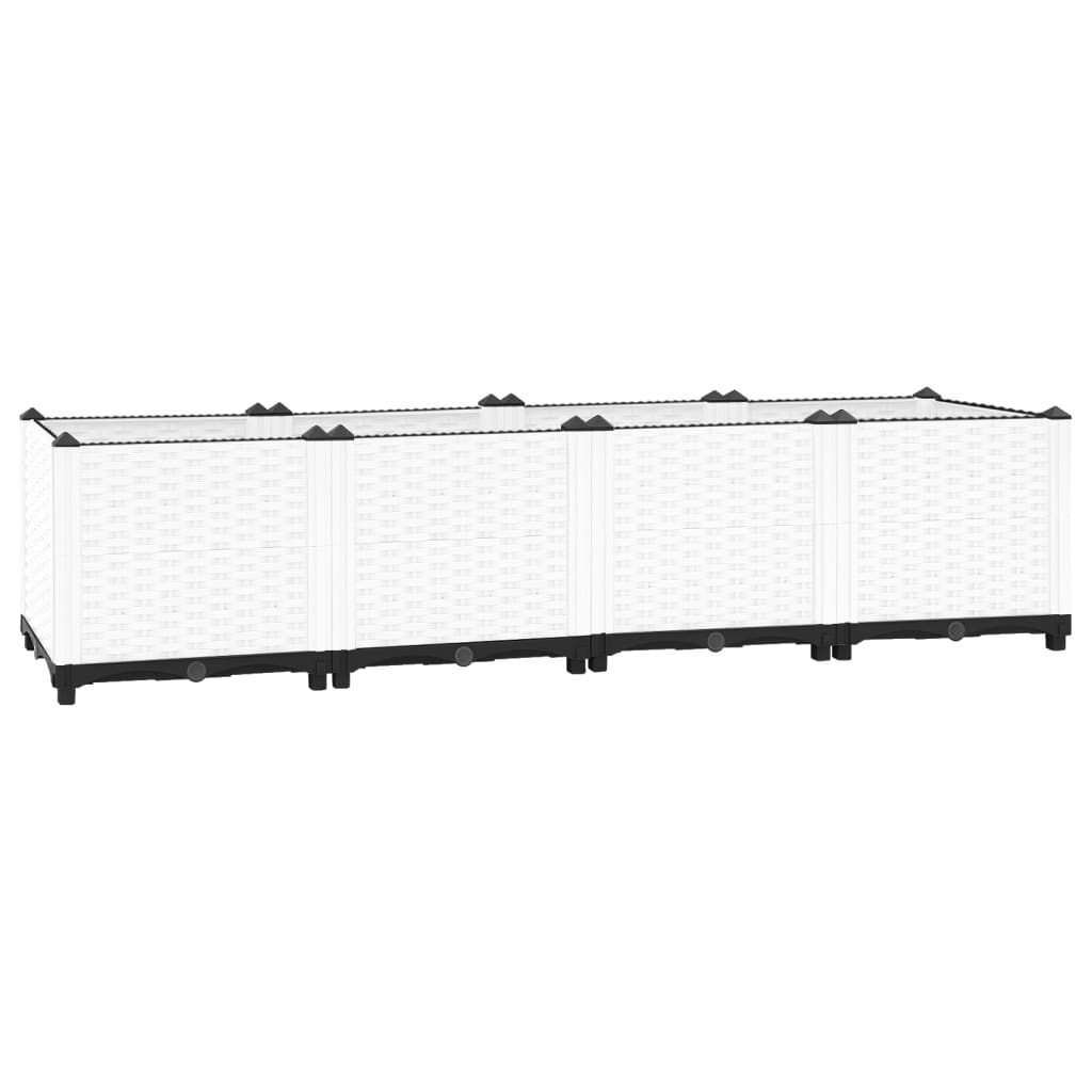 vidaXL Lit Surélevé 160x40x38 cm Polypropylène