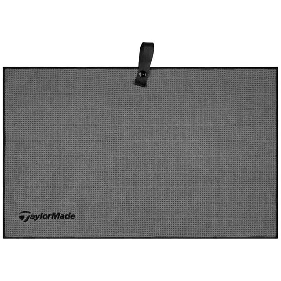 TaylorMade Serviette Cart en microfibre - 15" X 24", Gris
