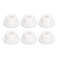 thumbnail image 1 of Unique Bargains 6 Pcs White Plug Holes, T19 Rubber Button Plug for 18mm/0.71' Hole, 1 of 6