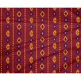 thumbnail image 4 of oneOone Tissu Polyester Lycra Rayé & Géométrique Ikat Tissu au Mètre 56 Pouces de Large, 4 of 4