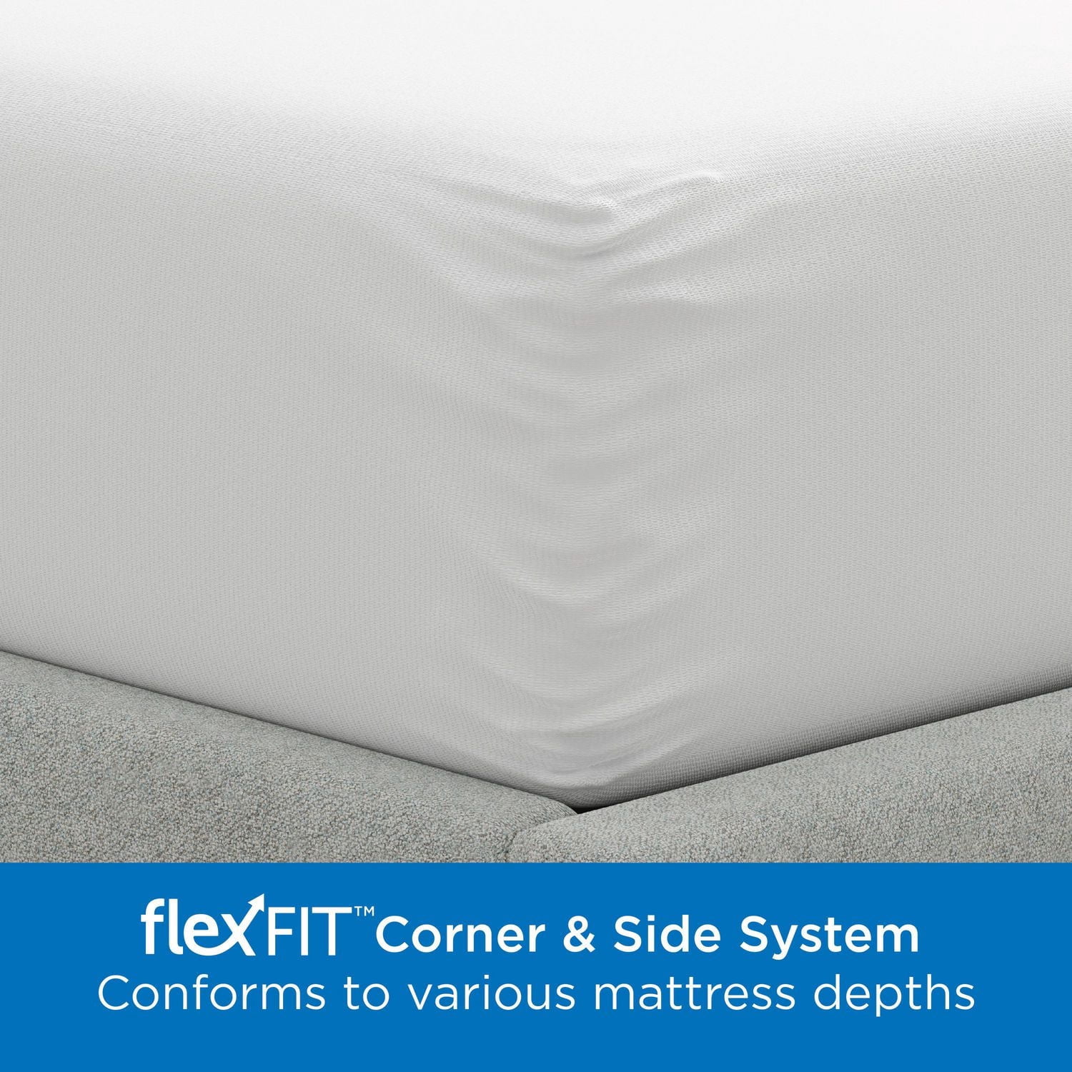 AllerEase Maximum Mattress Cover Protector Queen- Zippered, Waterproof, Allergen Barrier