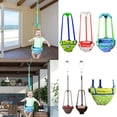 thumbnail image 2 of Binwennn Baby Swing R For Door Inf Doorway With Adjustable Strap Bouncing Swing For Toddlers 6 24 Months Adult Trampoline with Handlebar 7' Trampoline with Slide 5ft Kids Trampoline with Enclosure Net, 2 of 4
