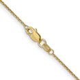 thumbnail image 4 of Collier Chaîne Torsadée en Or Jaune 14k 14 Pouces.95mm Pendentif Breloque Maillon Rond, 4 of 9