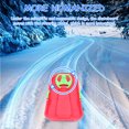 thumbnail image 3 of 1PC Children Adult Extra Thick Ski Board with Steering Wheel Brakes Double Sled, 3 of 8
