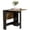 Rustic Brown, variant on HOMCOM Folding Drop Leaf Dining Table Space Saving Kitchen Table
