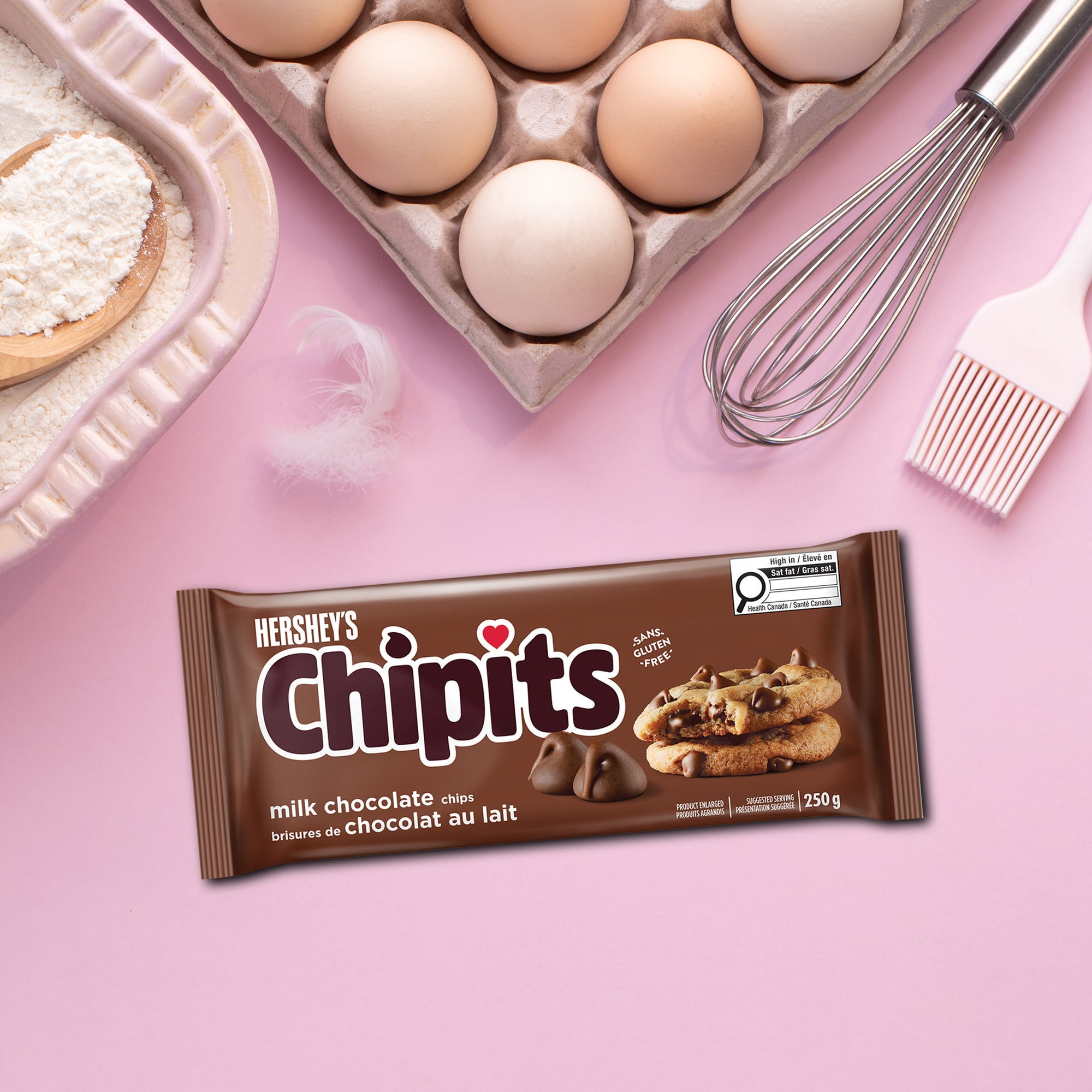 Brisures de chocolat noir HERSHEY'S CHIPITS, 775 g