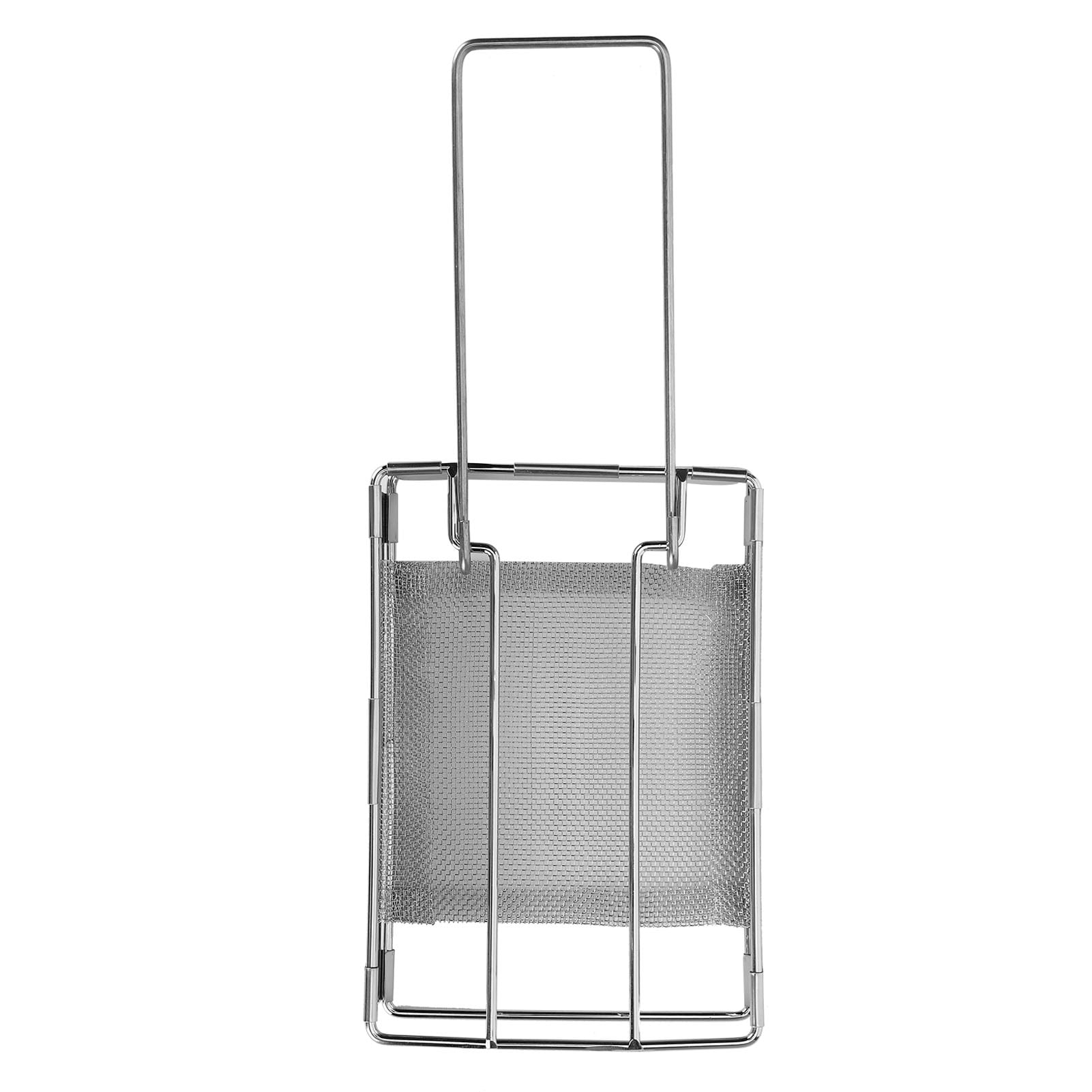 Heaveant Toaster Rack, Stainless Steel Foldable Toast Rack Portable Handheld Toaster Tray Plate for Outdoor Picnic Party