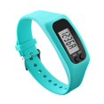 thumbnail image 1 of EstbridgeLed Pedometer Bracelet Wrist Calorie Counter 12/24H Time Display Walking Running Pedometer Multi-function Silicone Step Tracker for Adults, 1 of 10