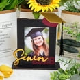 thumbnail image 4 of Graduation Photo Frame 2026 Vertical Wooden Tabletop Display With Acrylic Insert Hat And Tassel Decor, 4 of 5
