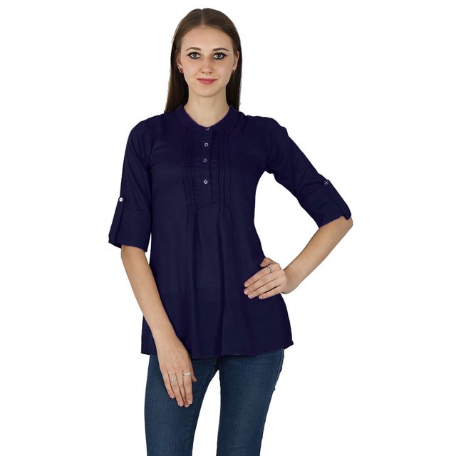 Robe Tunique Décontractée Boho pour Femmes, Vêtement en Coton, Robe d'Été