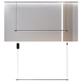 thumbnail image 3 of Linear Pendant Light Modern Matte Black LED Hanging Light for Kitchen Island, Horizontal 100cm, 3 of 8