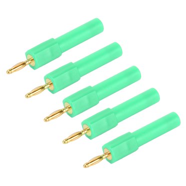 5 Pcs Fiches Banane à Vis 4 mm 2 mm vers 4 mm Convertissent Fiche Banane Connecteur de Haut-Parleur Fiches Banane